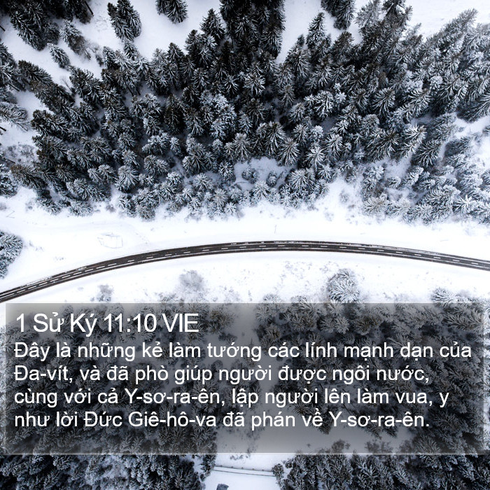 1 Sử Ký 11:10 VIE Bible Study