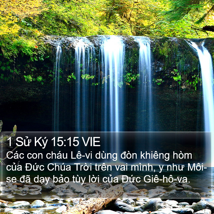 1 Sử Ký 15:15 VIE Bible Study