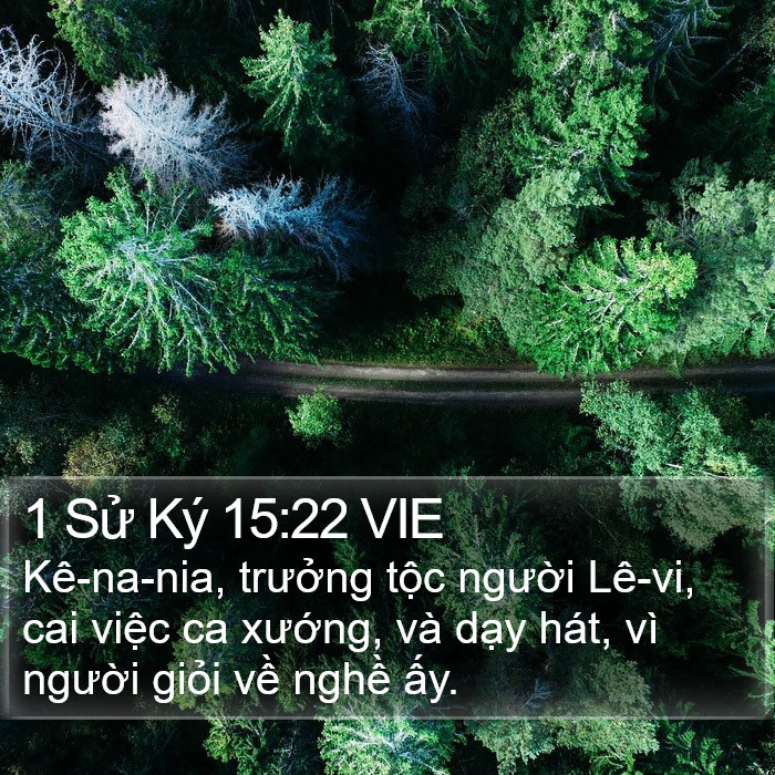 1 Sử Ký 15:22 VIE Bible Study