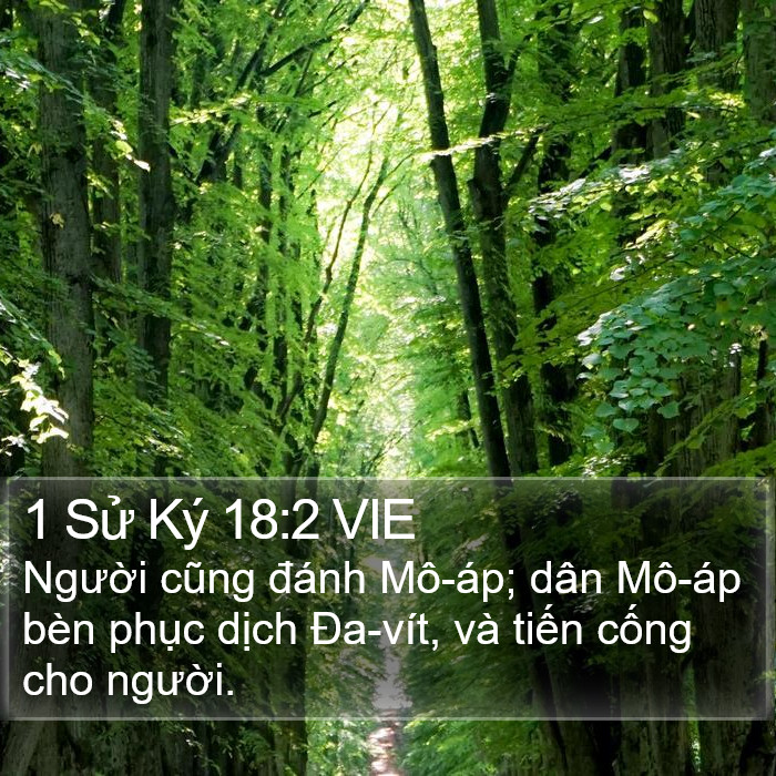 1 Sử Ký 18:2 VIE Bible Study