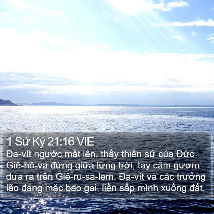 1 Sử Ký 21:16 VIE Bible Study