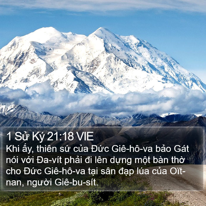 1 Sử Ký 21:18 VIE Bible Study