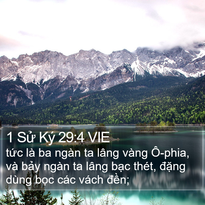 1 Sử Ký 29:4 VIE Bible Study