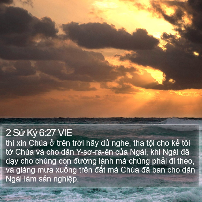 2 Sử Ký 6:27 VIE Bible Study