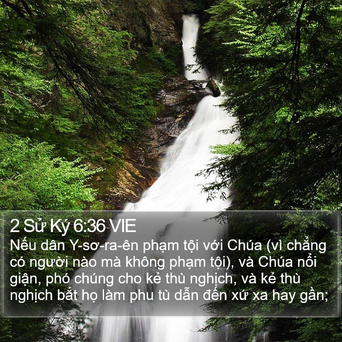 2 Sử Ký 6:36 VIE Bible Study