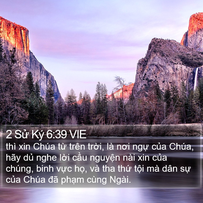 2 Sử Ký 6:39 VIE Bible Study