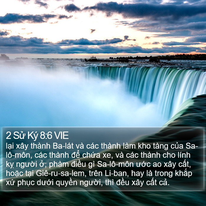 2 Sử Ký 8:6 VIE Bible Study