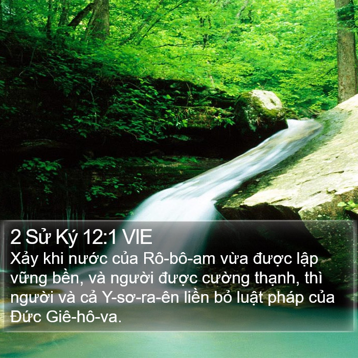 2 Sử Ký 12:1 VIE Bible Study