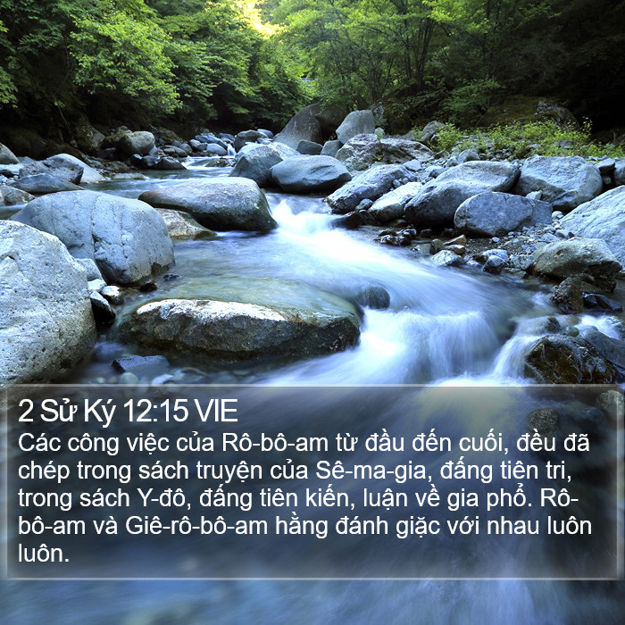 2 Sử Ký 12:15 VIE Bible Study