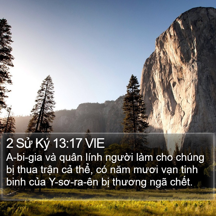 2 Sử Ký 13:17 VIE Bible Study