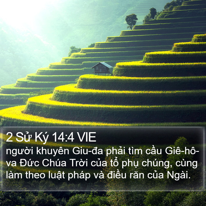 2 Sử Ký 14:4 VIE Bible Study