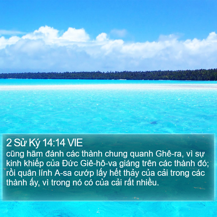 2 Sử Ký 14:14 VIE Bible Study