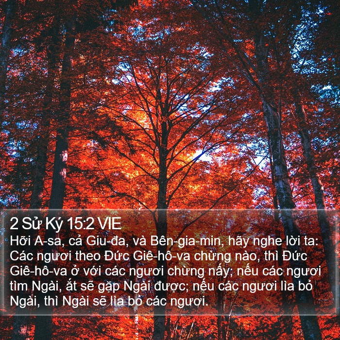 2 Sử Ký 15:2 VIE Bible Study