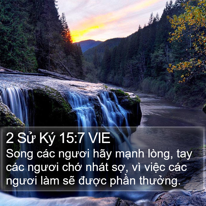 2 Sử Ký 15:7 VIE Bible Study