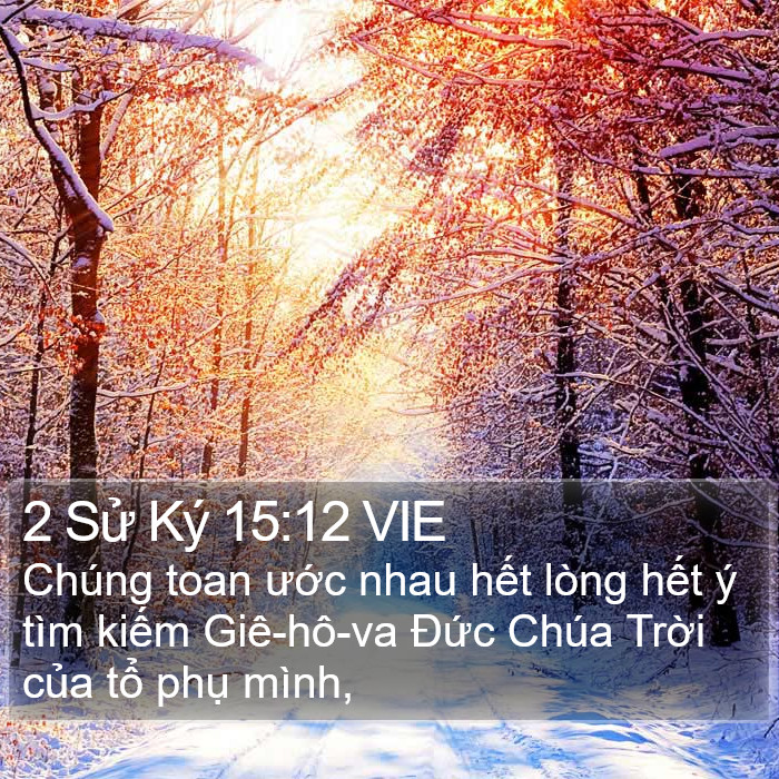 2 Sử Ký 15:12 VIE Bible Study