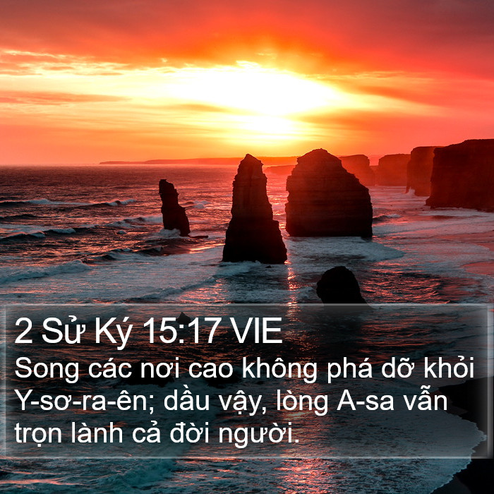 2 Sử Ký 15:17 VIE Bible Study