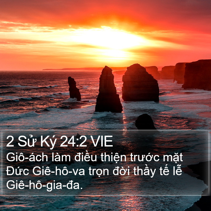 2 Sử Ký 24:2 VIE Bible Study