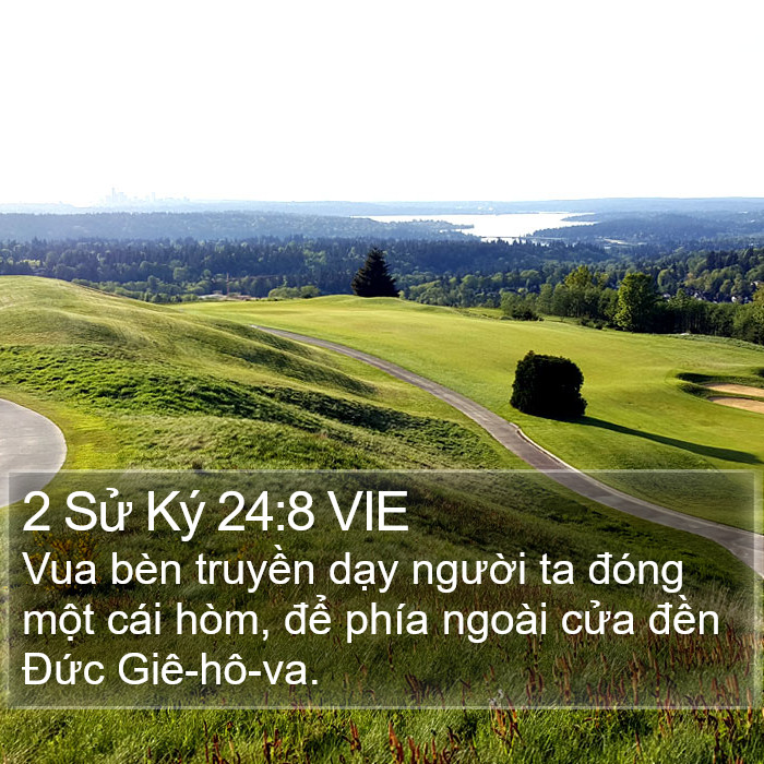 2 Sử Ký 24:8 VIE Bible Study