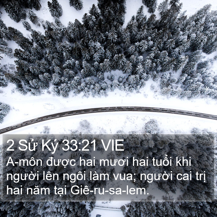 2 Sử Ký 33:21 VIE Bible Study