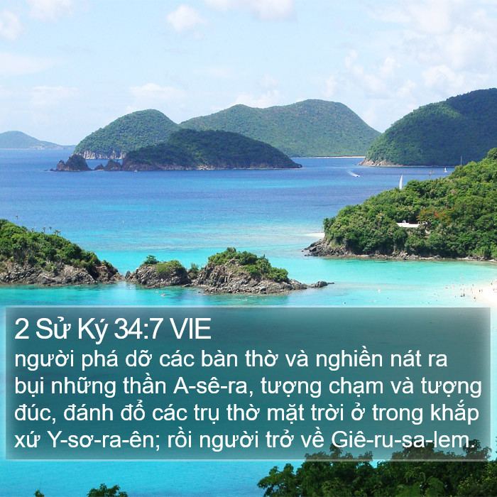 2 Sử Ký 34:7 VIE Bible Study