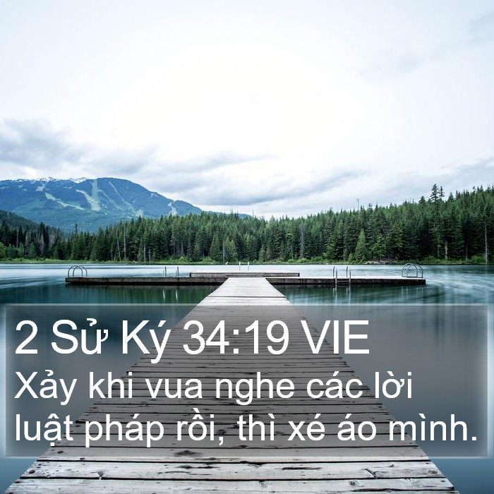 2 Sử Ký 34:19 VIE Bible Study