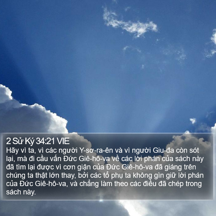 2 Sử Ký 34:21 VIE Bible Study