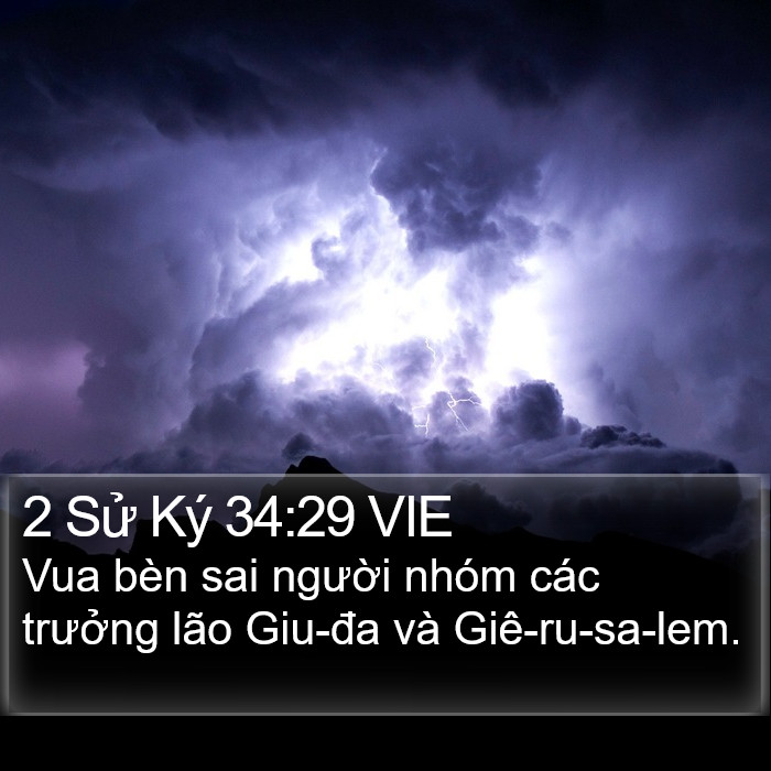 2 Sử Ký 34:29 VIE Bible Study