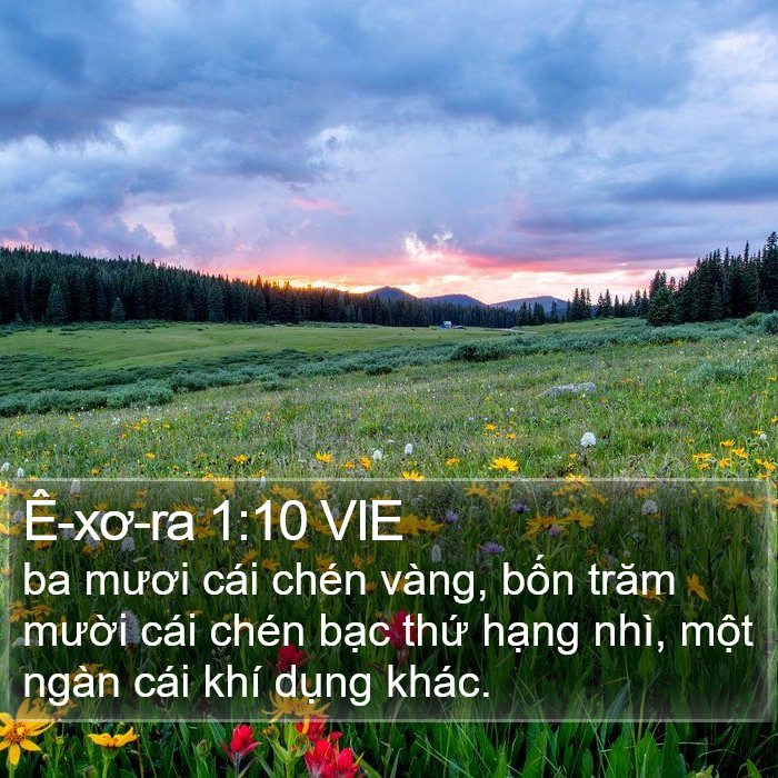 Ê-xơ-ra 1:10 VIE Bible Study