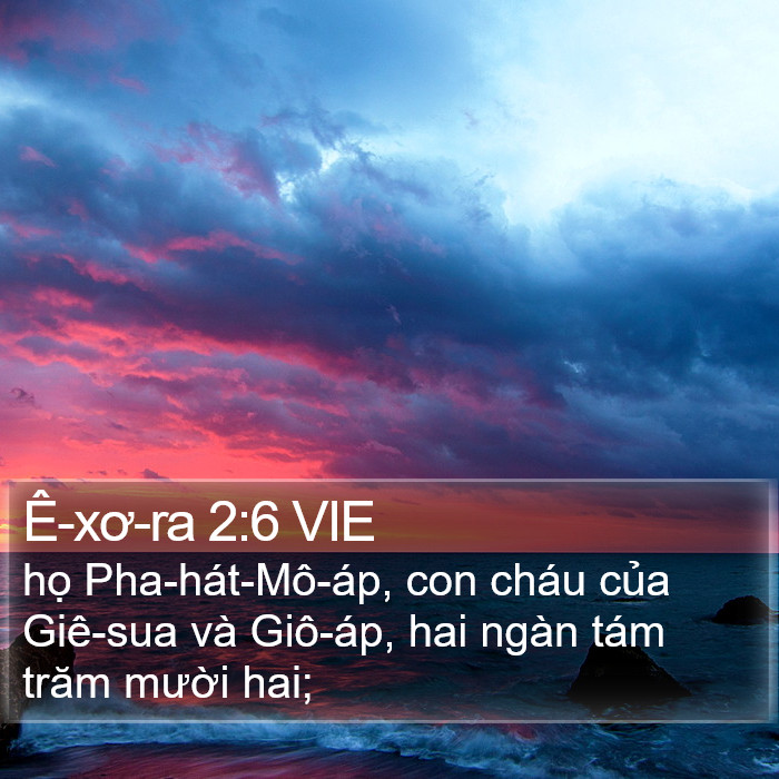 Ê-xơ-ra 2:6 VIE Bible Study