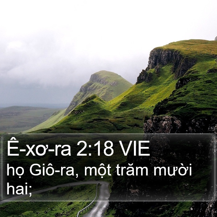 Ê-xơ-ra 2:18 VIE Bible Study