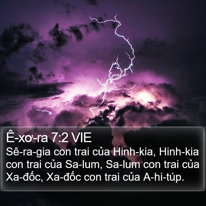 Ê-xơ-ra 7:2 VIE Bible Study