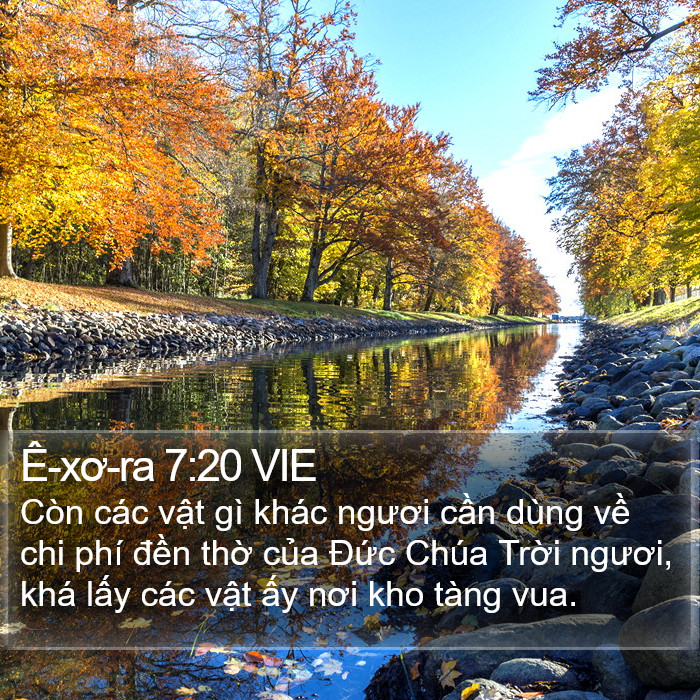 Ê-xơ-ra 7:20 VIE Bible Study