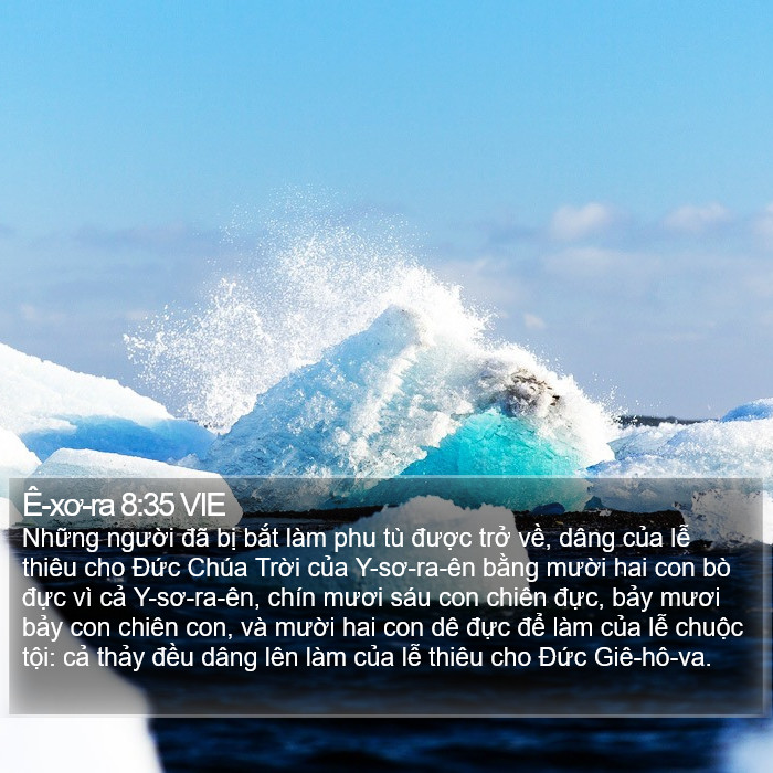 Ê-xơ-ra 8:35 VIE Bible Study