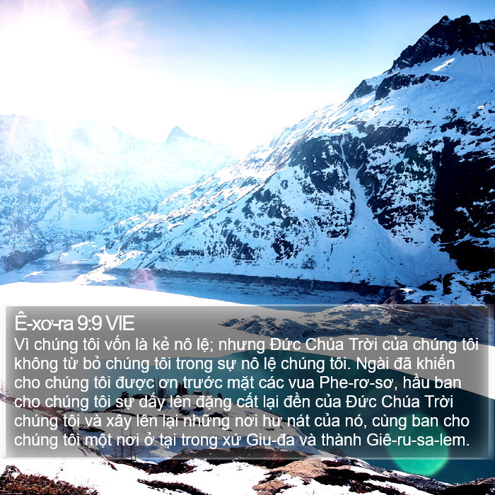 Ê-xơ-ra 9:9 VIE Bible Study