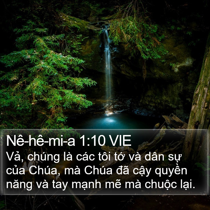 Nê-hê-mi-a 1:10 VIE Bible Study