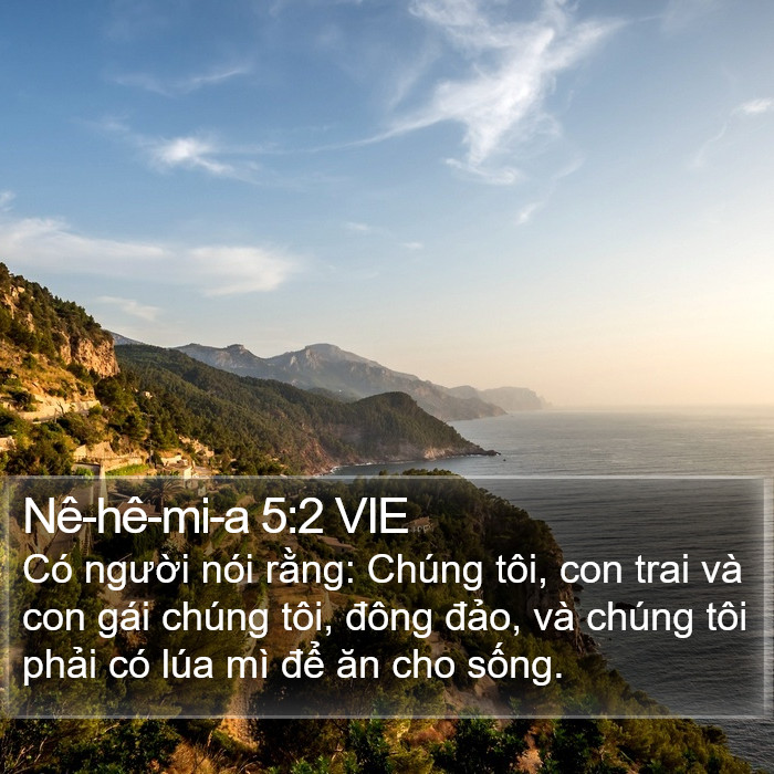 Nê-hê-mi-a 5:2 VIE Bible Study