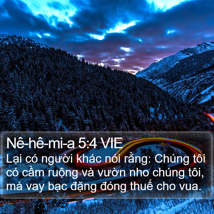 Nê-hê-mi-a 5:4 VIE Bible Study