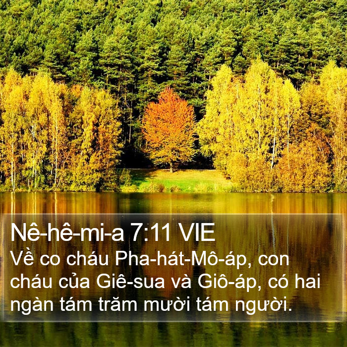 Nê-hê-mi-a 7:11 VIE Bible Study
