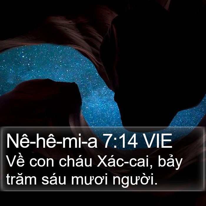Nê-hê-mi-a 7:14 VIE Bible Study