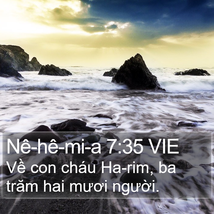Nê-hê-mi-a 7:35 VIE Bible Study