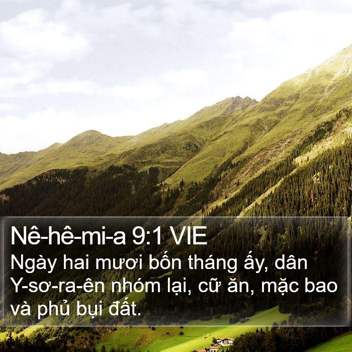 Nê-hê-mi-a 9:1 VIE Bible Study