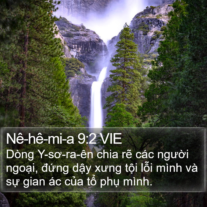 Nê-hê-mi-a 9:2 VIE Bible Study