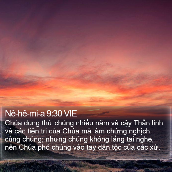 Nê-hê-mi-a 9:30 VIE Bible Study