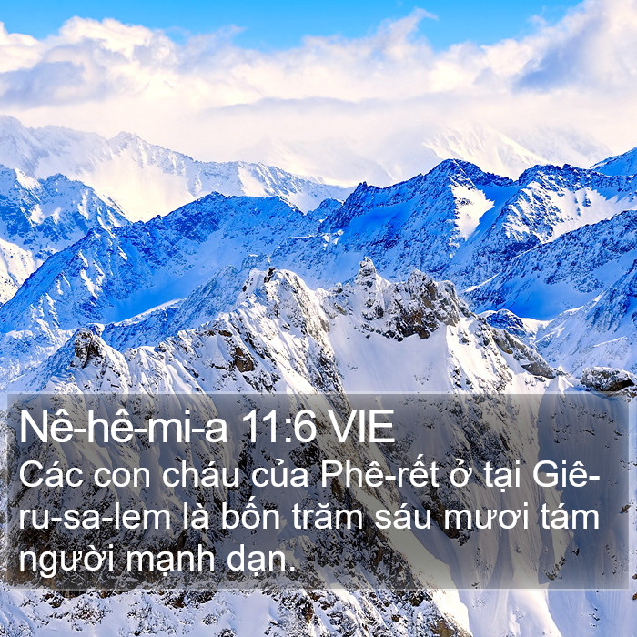 Nê-hê-mi-a 11:6 VIE Bible Study