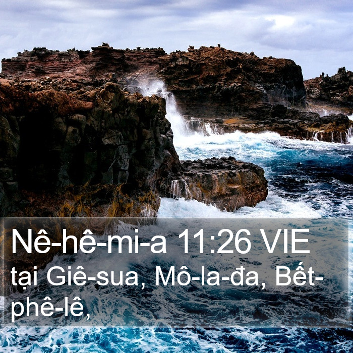 Nê-hê-mi-a 11:26 VIE Bible Study