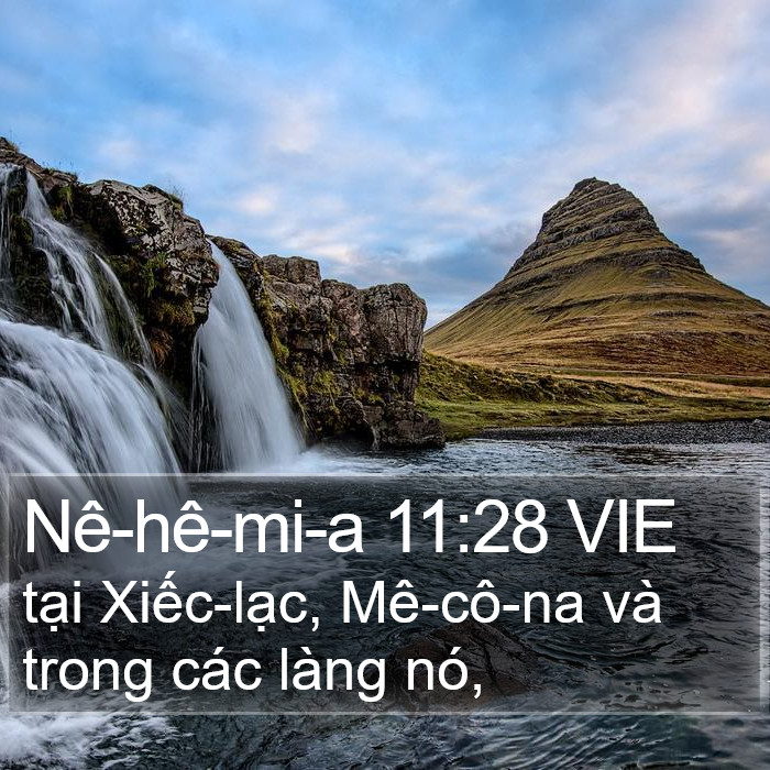 Nê-hê-mi-a 11:28 VIE Bible Study