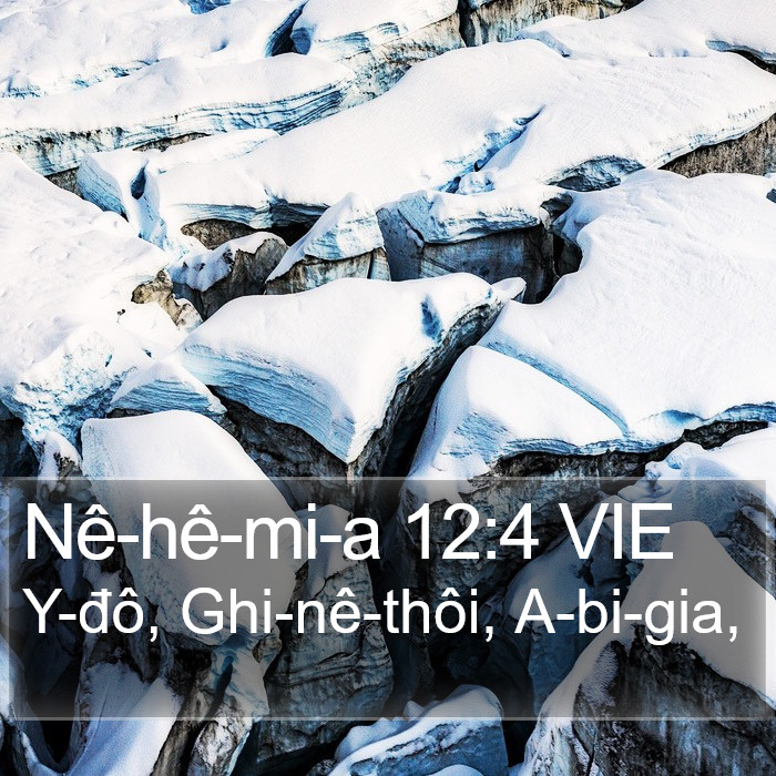 Nê-hê-mi-a 12:4 VIE Bible Study