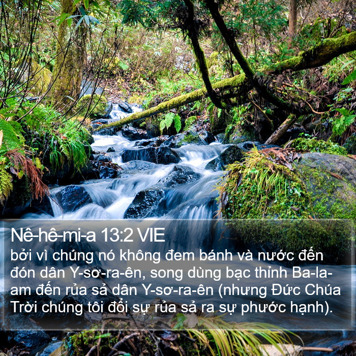 Nê-hê-mi-a 13:2 VIE Bible Study