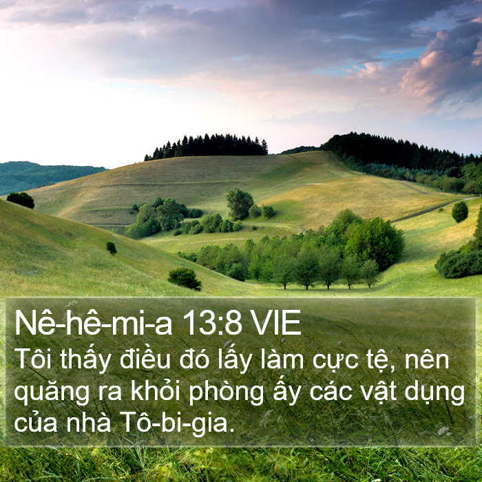 Nê-hê-mi-a 13:8 VIE Bible Study