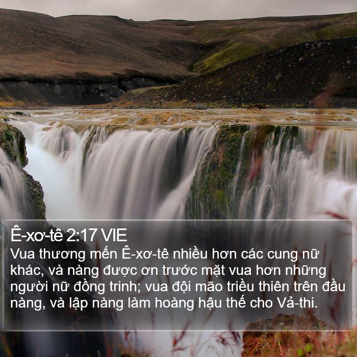 Ê-xơ-tê 2:17 VIE Bible Study